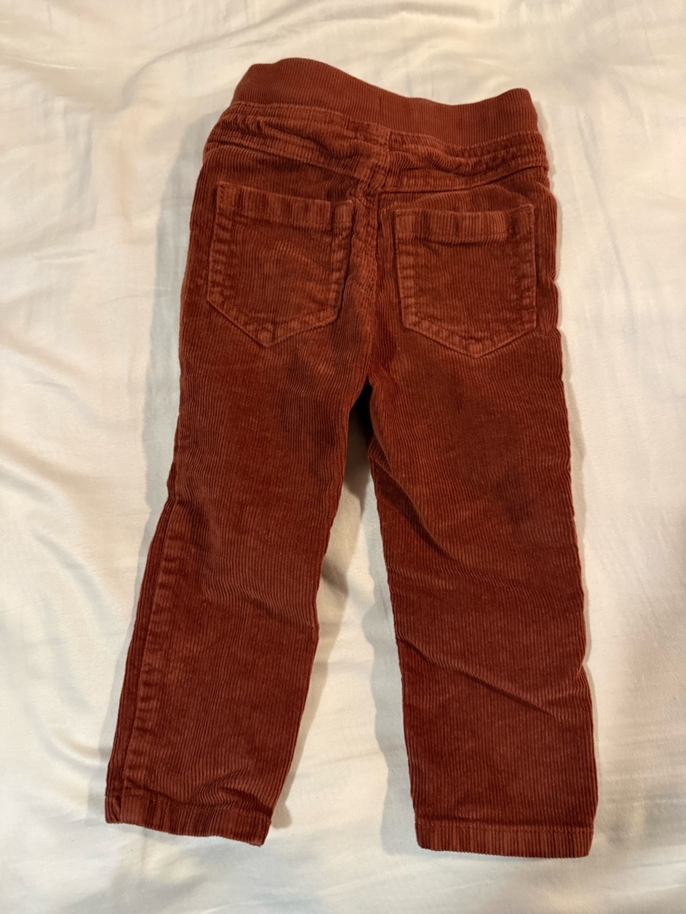 Hanna Andersson Rust Brown Corduroy Kids Pants 2T